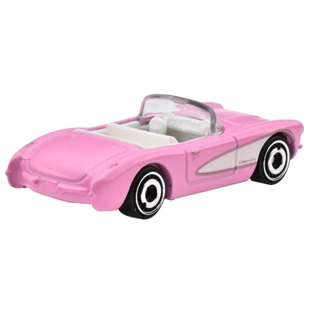 Hot Wheels 2023 Barbie The Movie 1956  Pink Corvette HW Screen Time - Picture 3 of 4